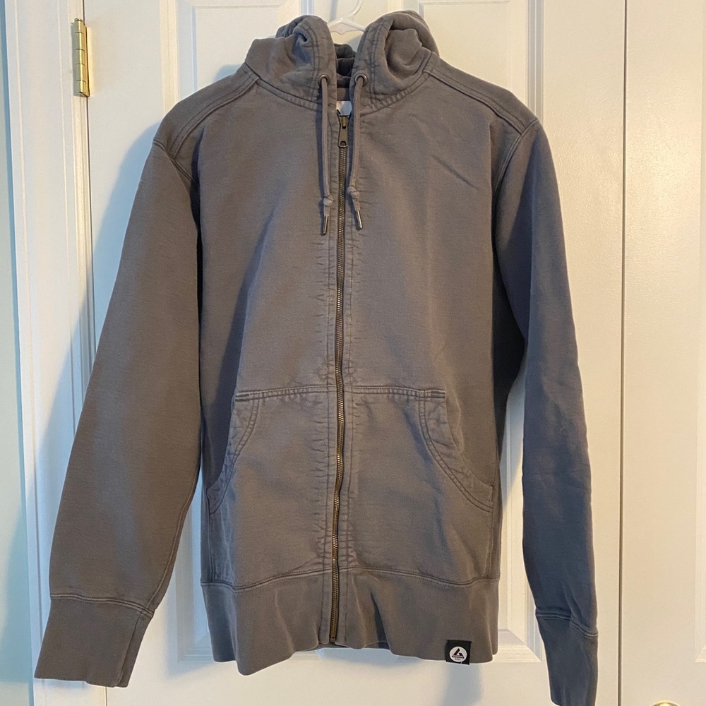American Giant Heavyweight Hoodie Mens XL Sweater Cotton Padded Elbow Jacket